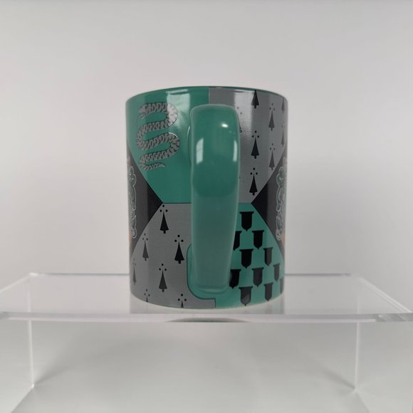 Harry‎ Potter Coffee Cup Slytherin Crest Mug Teal and Black - Picture 4 of 6